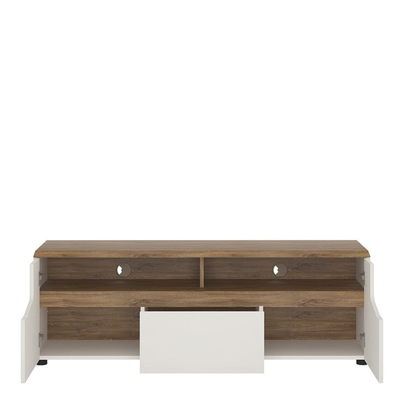 Toledo 2 door 1 drawer TV unit