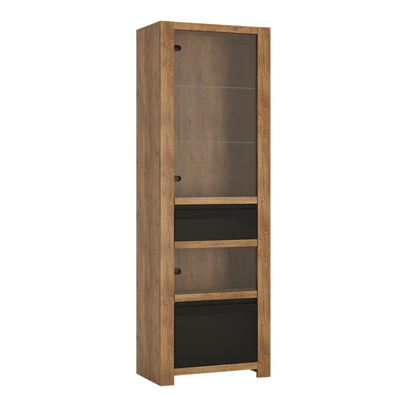 Havana 1 door 1 drawer display cabinet