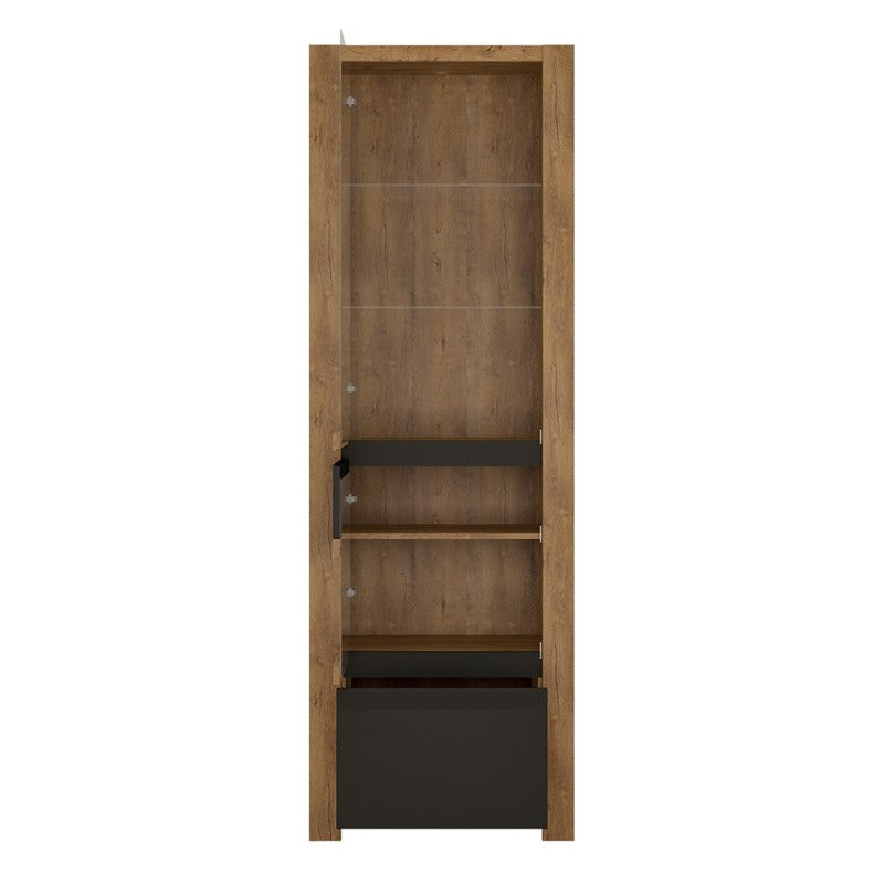 Havana 1 door 1 drawer display cabinet