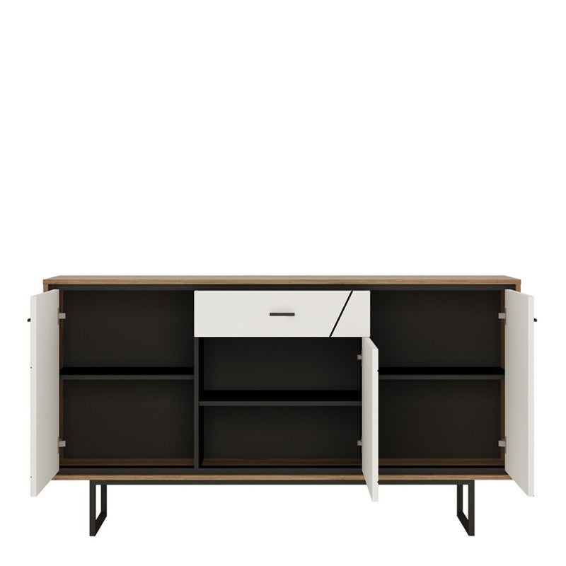 Brolo 3 door 1 drawer sideboard