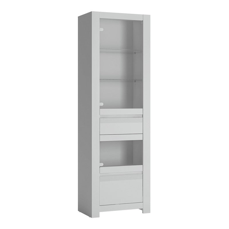 Novi Display Cabinet in Alpine White