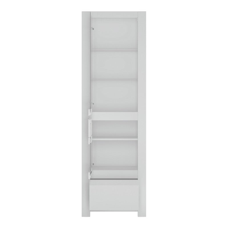Novi Display Cabinet in Alpine White