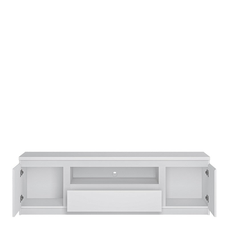 Fribo  2 door 1 drawer 166 cm wide TV cabinet Alpine White