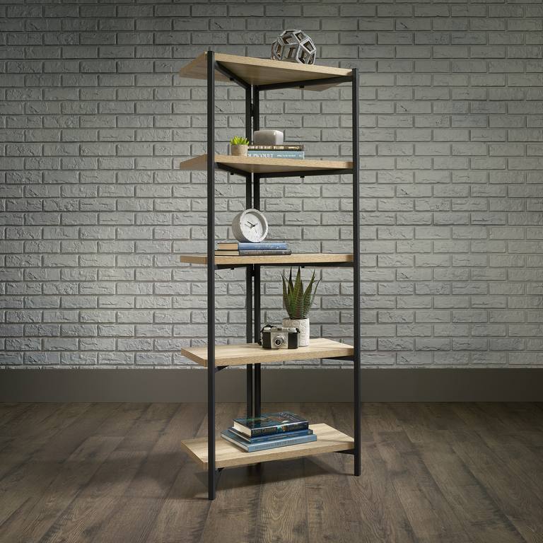 Industrial Style Chunky 4 Shelf Bookcase