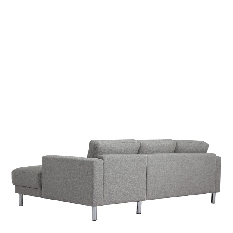 Cleveland Chaiselongue Sofa - NOVA Light Grey  (RH)