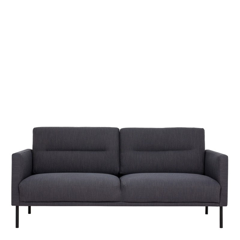 Larvik 2,5 Seater Sofa - Soul Anthracite, Black Legs