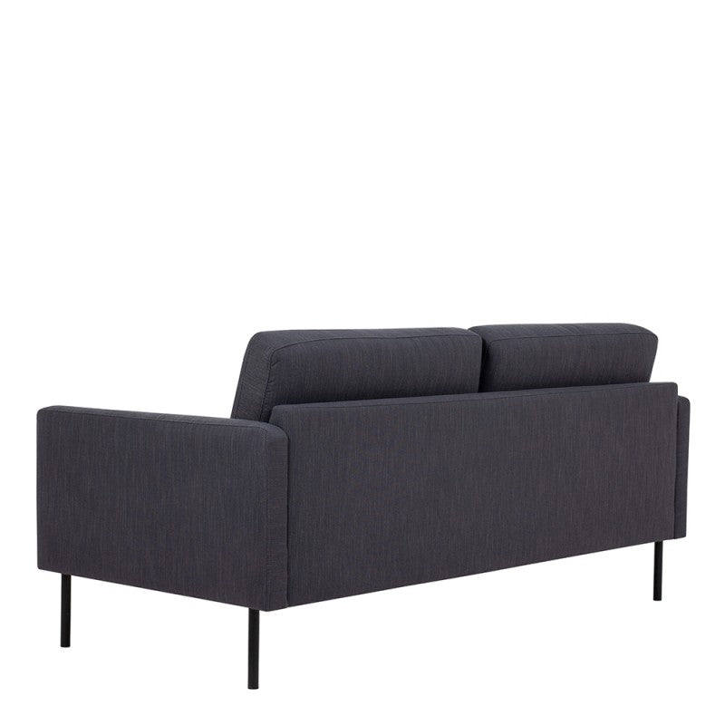 Larvik 2,5 Seater Sofa - Soul Anthracite, Black Legs