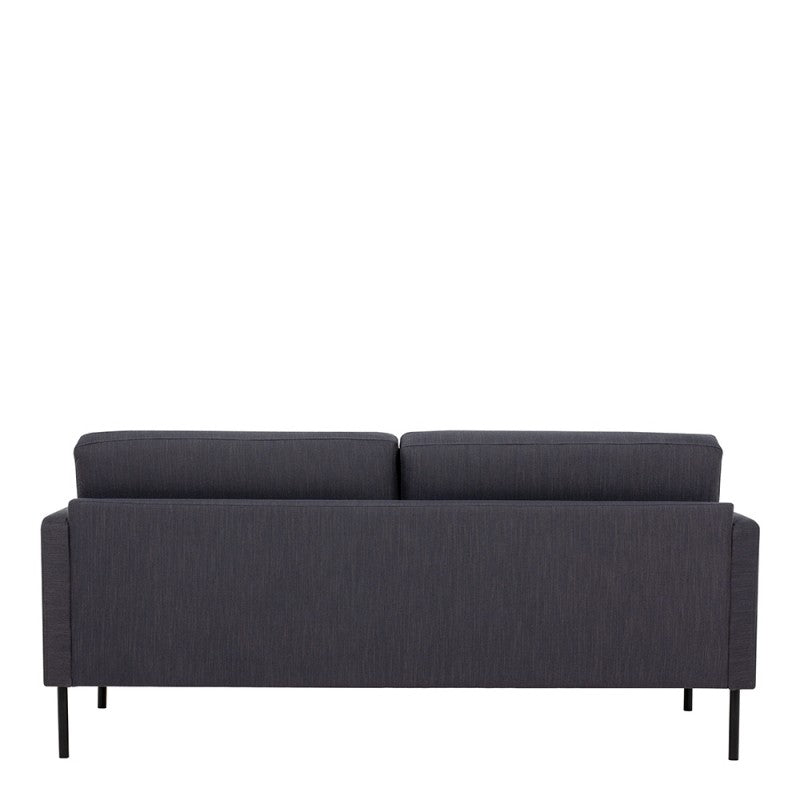 Larvik 2,5 Seater Sofa - Soul Anthracite, Black Legs