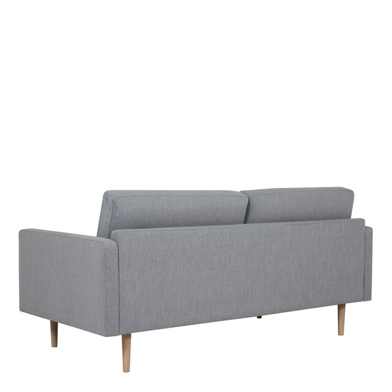Larvik 2,5 Seater Sofa - Soul Grey, Oak Legs