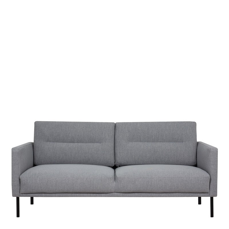 Larvik 2,5 Seater Sofa - Soul Grey, Black Legs