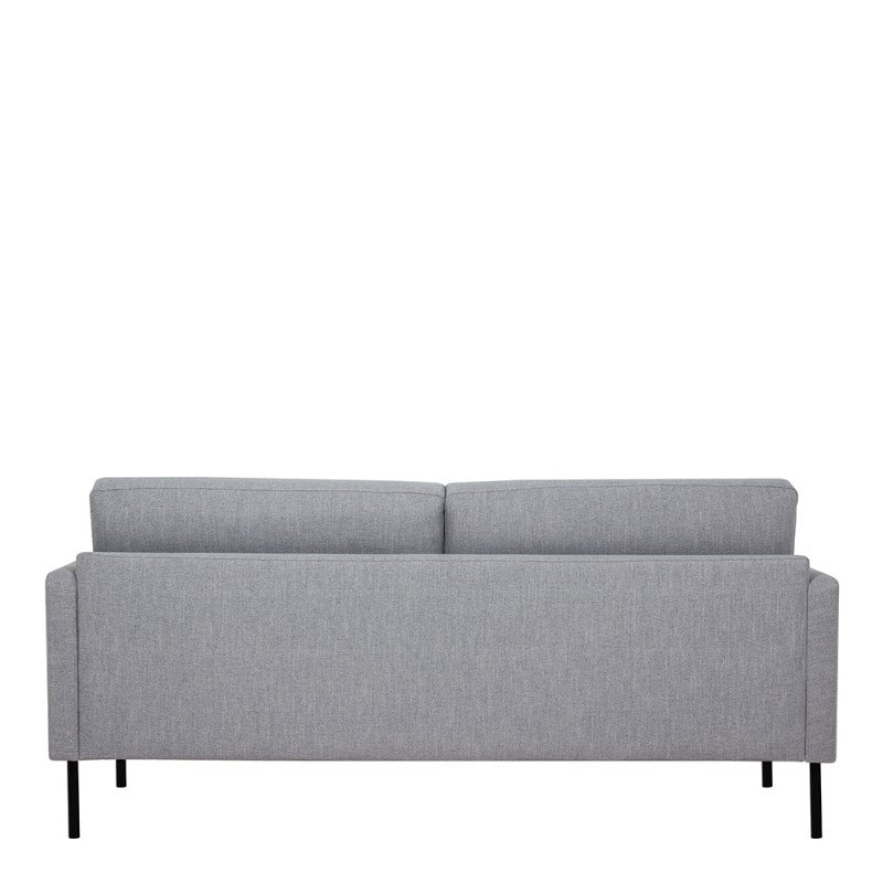 Larvik 2,5 Seater Sofa - Soul Grey, Black Legs