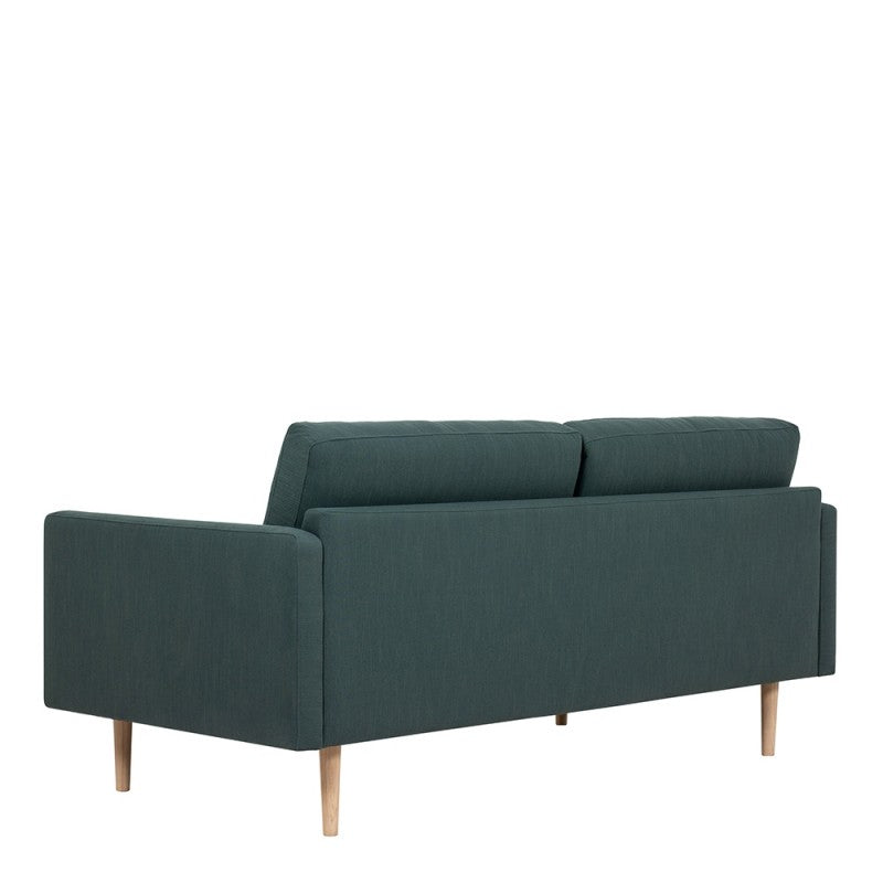 Larvik 2,5 Seater Sofa - Soul Dark Green, Oak Legs
