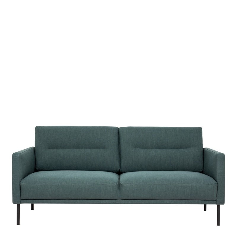 Larvik 2,5 Seater Sofa - Soul Dark Green, Black Legs