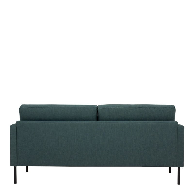 Larvik 2,5 Seater Sofa - Soul Dark Green, Black Legs