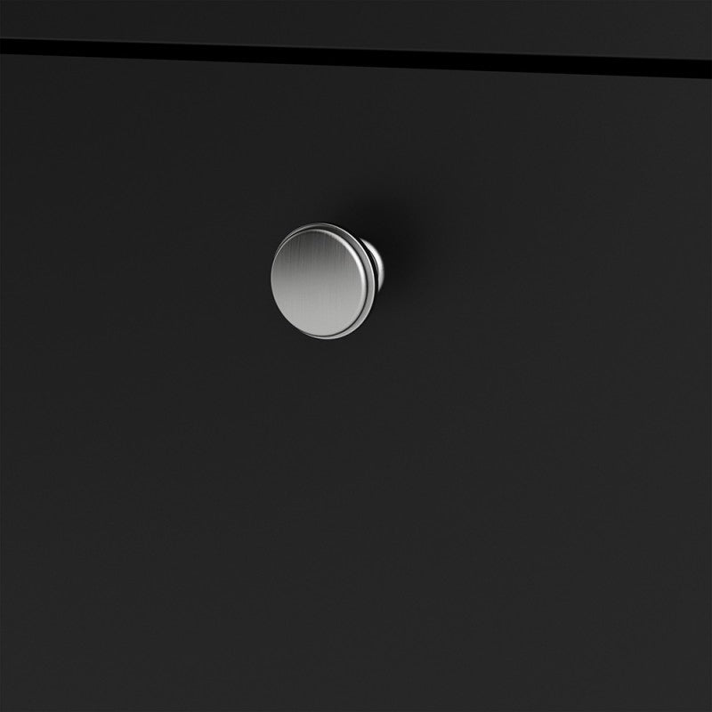 Madrid Sideboard 2 doors + 3 drawers  in Matt Black