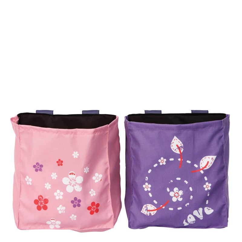 Manis-h 2 Bed Pockets in a Heart & Flower Design
