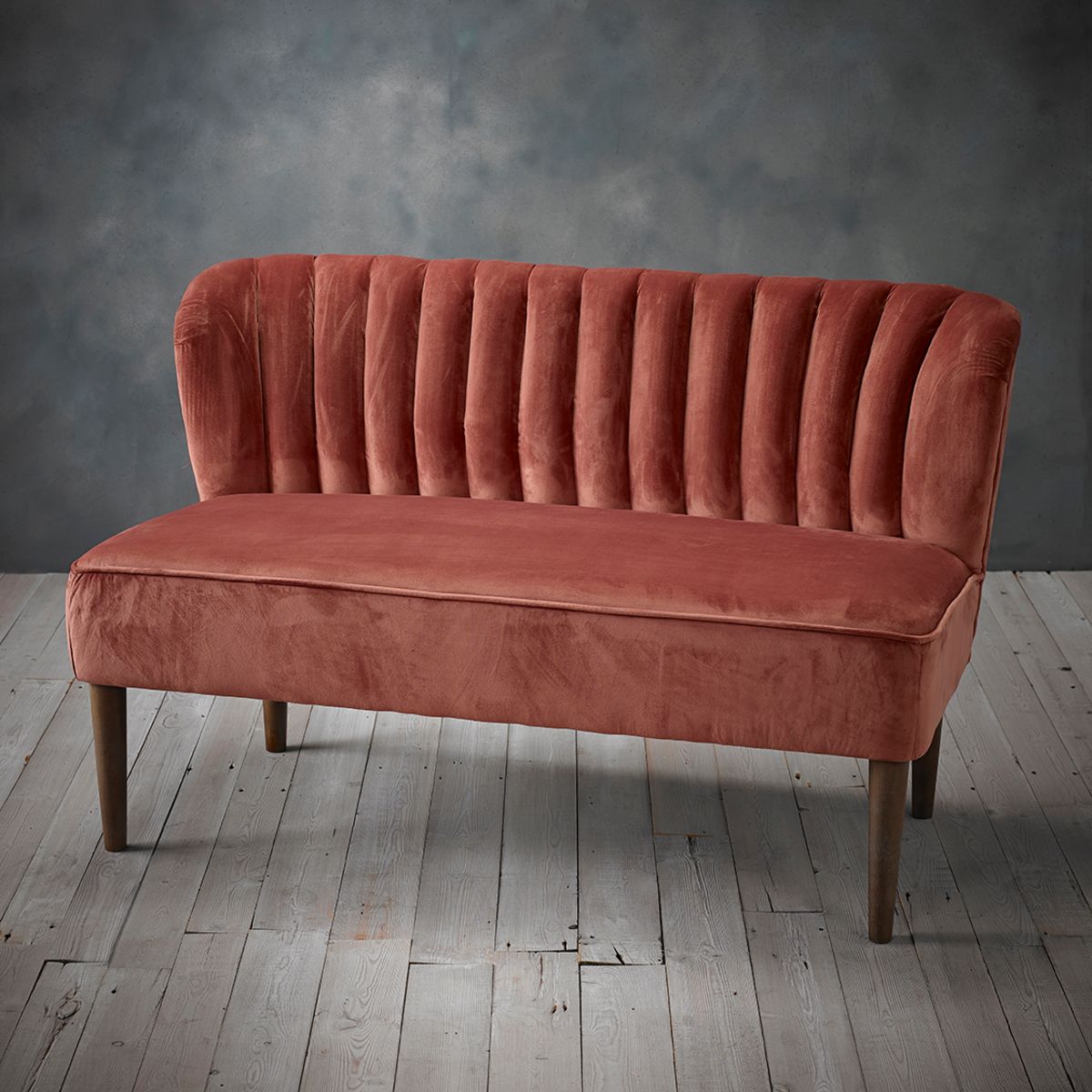 Bella 2 Seater Sofa Vintage Pink