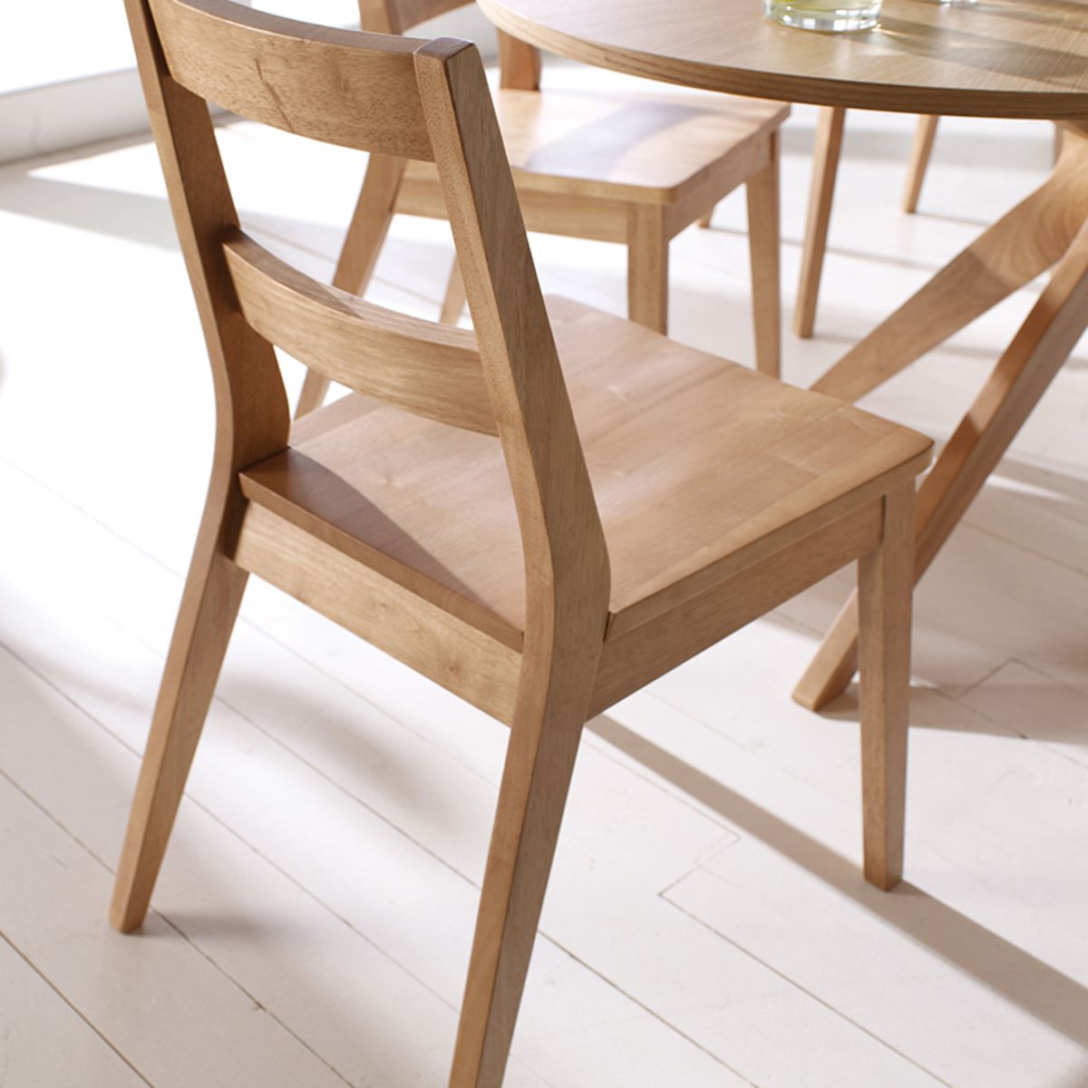 Malmo Chair White Oak (Pack of 2)