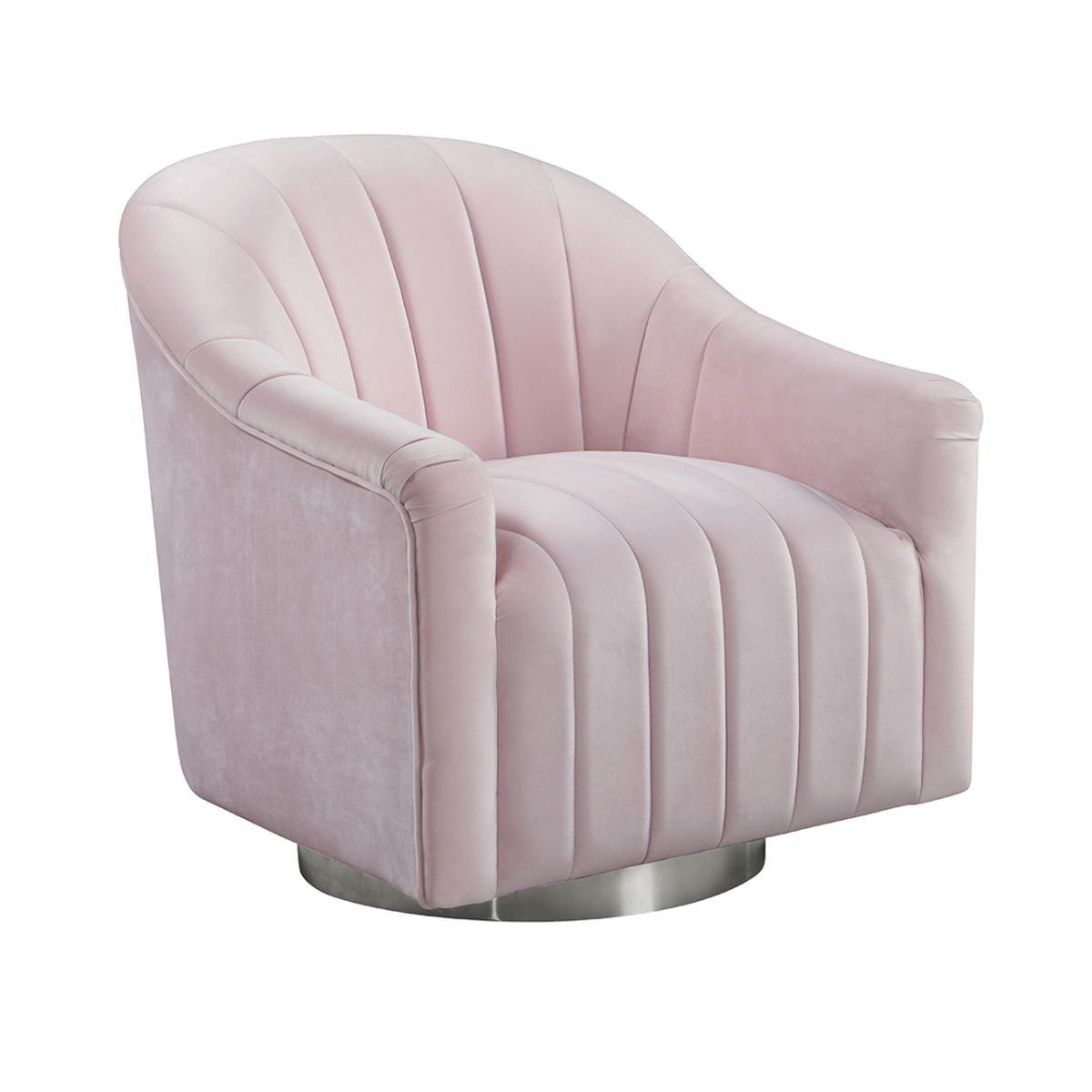 Tiffany Swivel Chair Pink