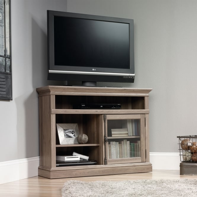 Barrister Home Corner Tv Stand