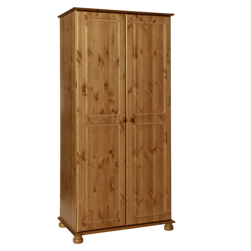 Copenhagen 2 door Wardrobe in Pine