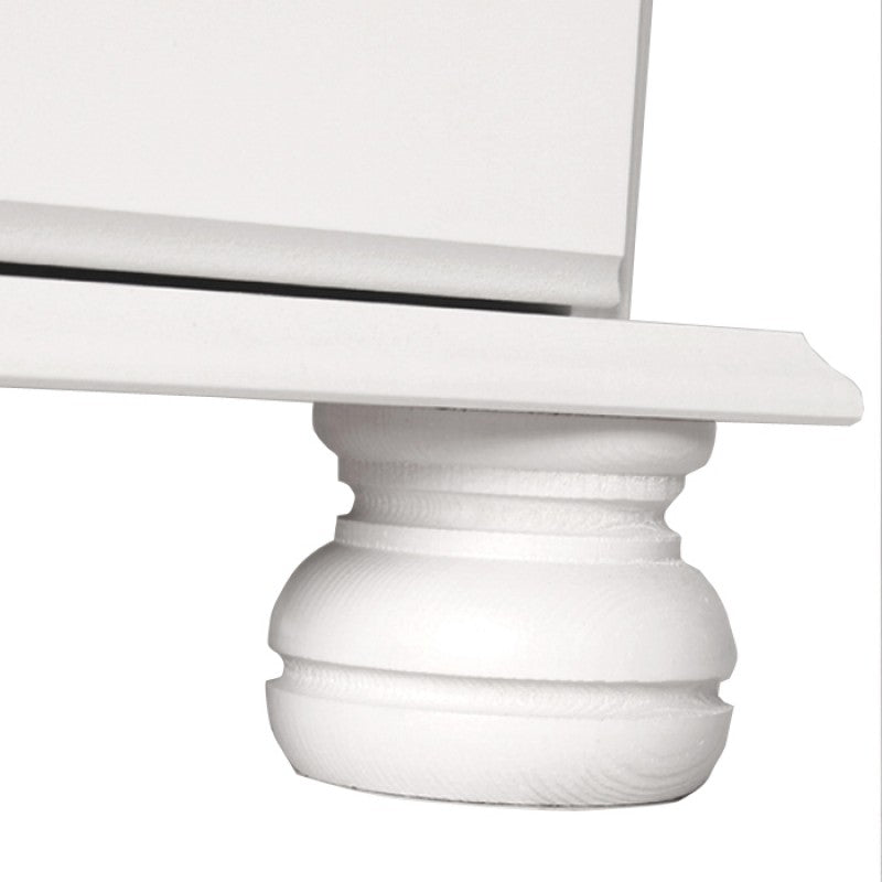 Copenhagen 2 door Wardrobe in White