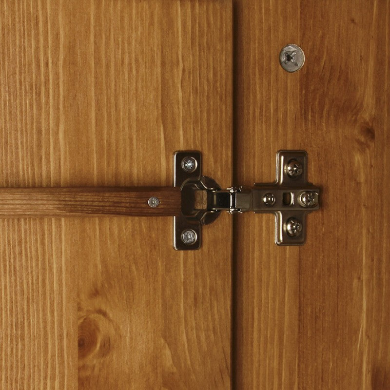 Copenhagen 2 door Wardrobe in Pine